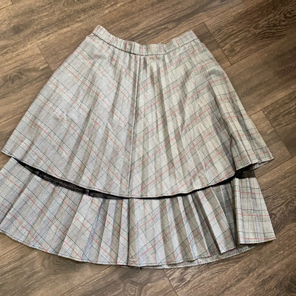 Plaid skirt